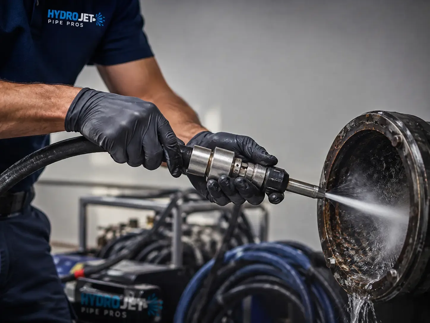 Hydro Jet Pipe Descaling in Hathaway Pines, CA